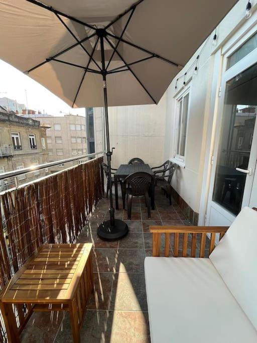 Apartament Atico Vintage Con Terraza Vigo Zewnętrze zdjęcie